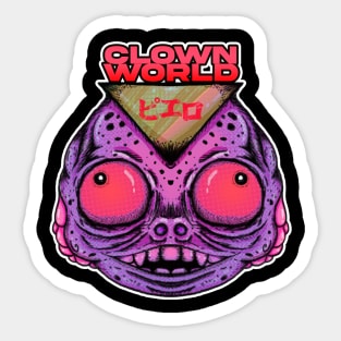 clown world Sticker